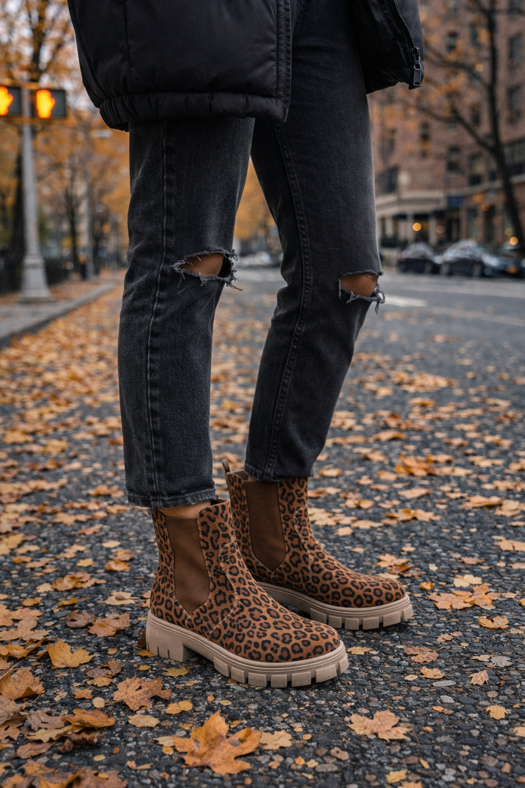 BOTIN CHELSEA PRINT CHETAH