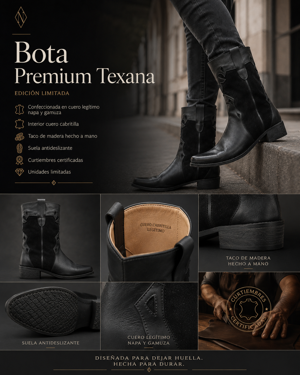 Bota Texana Premium