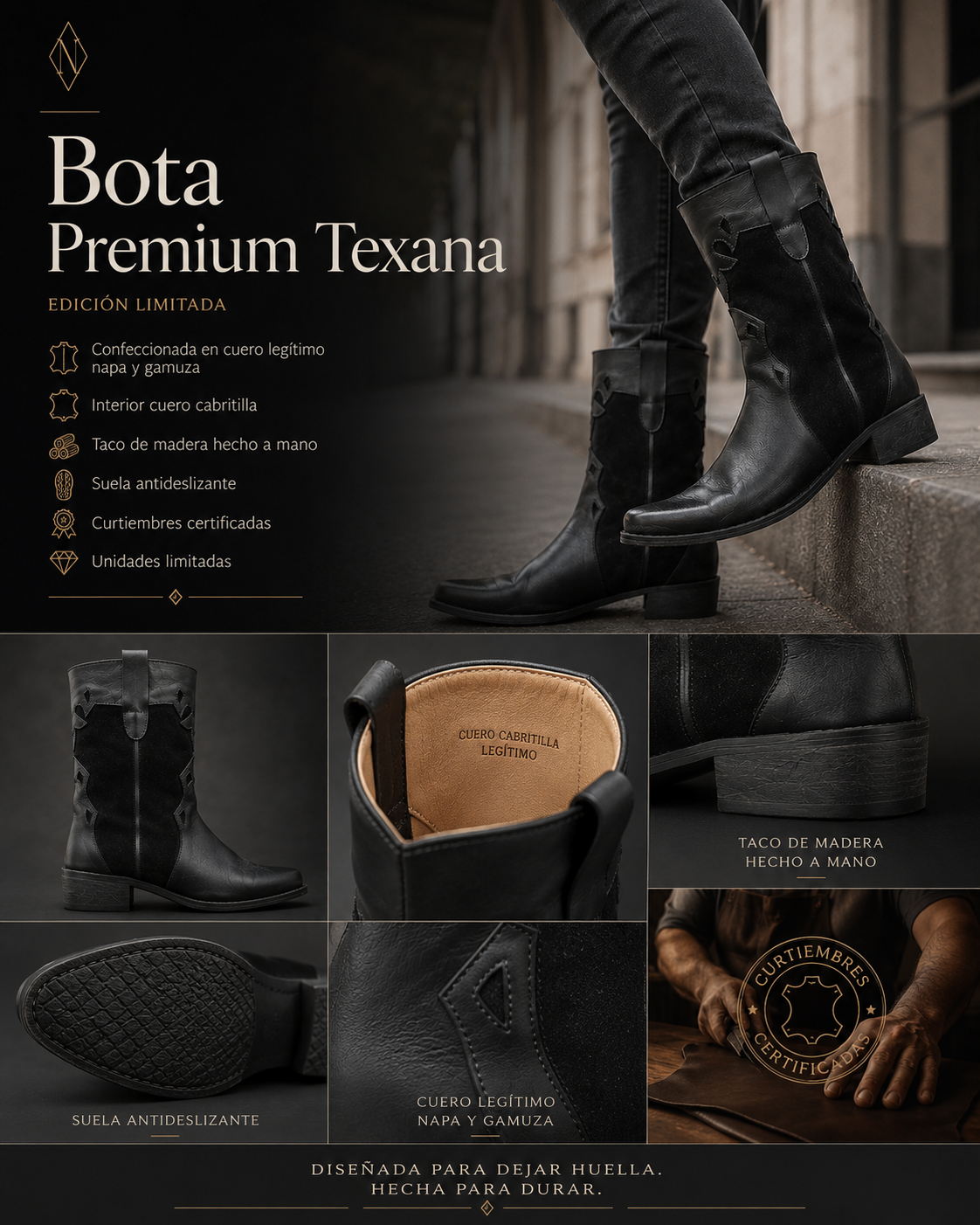 Bota Texana Premium