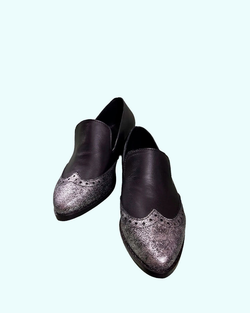 Zapato Mujer Mocasín Azabache